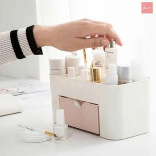 HỘP ĐỰNG MỸ PHẨM TRANG ĐIỂM CÓ NGĂN KÉO