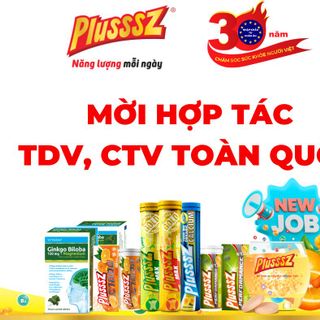 Nhãn hàng Plusssz và Ginkgo Biloba - Công ty TNHH Phân phối Tiên Tiến MỜI HỢP TÁC - TDV/CTV TOÀN QUỐC
