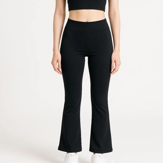 Quần Legging Ống Loe Cạp Cao MS721 dài túi trước cao cấp, thun co giãn 4 chiều, vải đẹp dày.