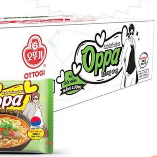 Mì tôm chua cay/ bò hầm/ tương đen sườn heo Oppa Ottogi thùng 30 gói 65gr