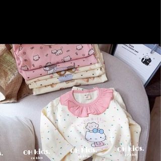 Bộ rip cổ bèo - bộ rip bé gái