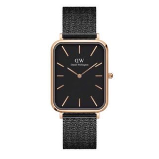 HOT DEAL ĐỒNG HỒ CAO CẤP DANIEL W MẶT CHỮ NHẬT DÂY DA VÀ LƯỚI SIZE LỚN
