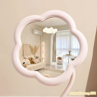 Gương Trang Điểm Để Bàn Hình Bông Hoa