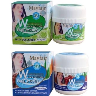 Kem dưỡng da Face And Body mayfair whitening UV lotion 400g