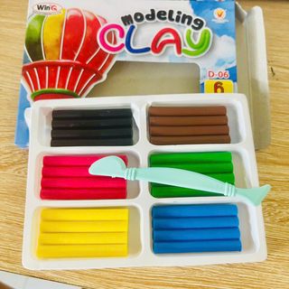 SET 2 HỘP ĐẤT NẶN THỦ CÔNG WINQ HỘP 6 MÀU SP0305 - LADY'S PASSION