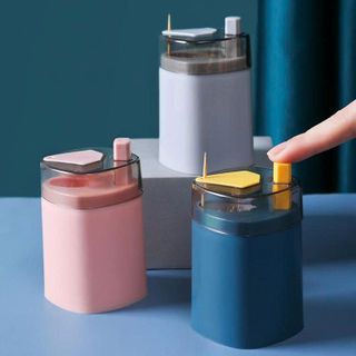HỦ ĐỰNG TĂM XỈA RĂNG CÓ NÚT BẤM