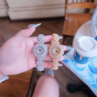 ĐỒNG HỒ NỮ CHÍNH HÃNG FUNMEI HOA MAI ĐÍNH PHA LÊ  FULLBOX TEM