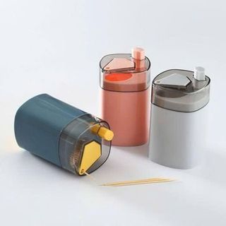HỦ ĐỰNG TĂM XỈA RĂNG CÓ NÚT BẤM