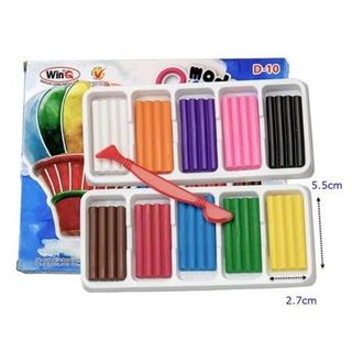 SET 2 HỘP ĐẤT NẶN THỦ CÔNG WINQ HỘP 10 MÀU SP0306 - LADY'S PASSION