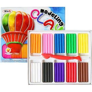 SET 2 HỘP ĐẤT NẶN THỦ CÔNG WINQ HỘP 10 MÀU SP0306 - LADY'S PASSION