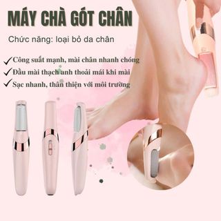 MÁY CHÀ VỆ SINH GÓT CHÂN MÀU HỒNG