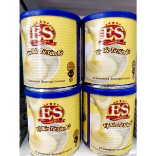 Sữa Đặc Có Đường Malaixia hiệu ES Nắp Xanh lon 1kg ( 1 Thùng / 24 lon )