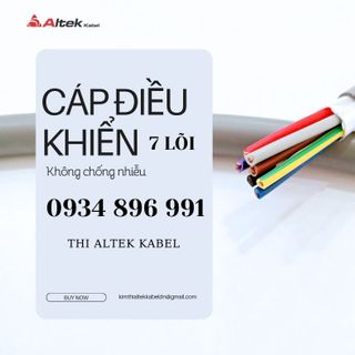 Cáp Điều Khiển Chống Nhiễu 7×0.5mm² Altek Kabel | Giá Tốt Hà Nội – Đà Nẵng– HCM