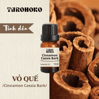 Tinh dầu Vỏ Quế CO2 - Cinnamon Cassia Bark thiên nhiên thơm lành xông phòng cay nồng ấm áp giải cảm làm ấm - hương gia vị ấm áp mạnh mẽ từ vùng núi miền Bắc Việt Nam