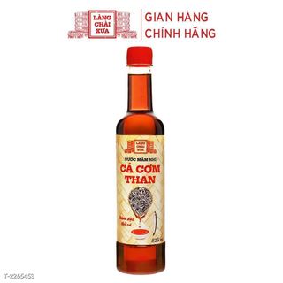 THÙNG 6 CHAI - NƯỚC MẮM NHỈ CÁ CƠM THAN 525ML - LÀNG CHÀI XƯA
