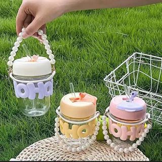 Cốc thủy tinh bọc da HOHO (THÙNG 70C)