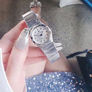 ĐỒNG HỒ CHÍNH HÃNG FUNMEI COUPLE FIV DÂY THÉP BẠC FULLBOX TEM
