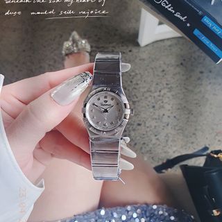 ĐỒNG HỒ CHÍNH HÃNG FUNMEI COUPLE FIV DÂY THÉP BẠC FULLBOX TEM