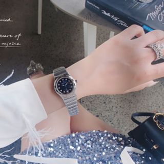 ĐỒNG HỒ CHÍNH HÃNG FUNMEI COUPLE FIV DÂY THÉP BẠC FULLBOX TEM