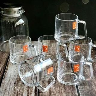 Cốc Thủy Tinh Quai TZ401 350ML ( THÙNG 36C )