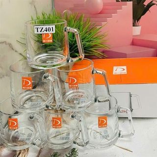 Cốc Thủy Tinh Quai TZ401 350ML ( THÙNG 36C )