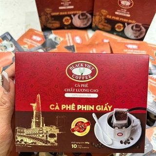 Cà Phê Phin Giấy Chính Hãng (Thùng 10 Hộp x 10 Gói) giá sỉ