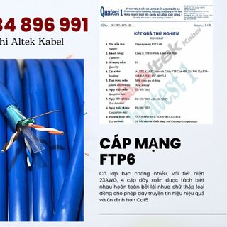 Cáp Mạng Cat6 UTP – FTP | Hàng Sẵn Kho – Giá Tốt HCM, Hà Nội, Đà Nẵng