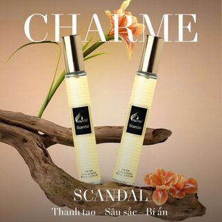 Set 2 chai nước hoa Charme Scandal cho nữ mùi thơm quyến rủ, hiện đại. Lưu hương từ 8-12 tiếng
