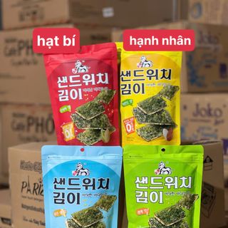 Rong Biển Kẹp Hạt Dinh Dưỡng (Thùng 40 Gói)