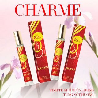 Set 2 chai nước hoa Charme QUEEN cho nữ, mùi thơm quyến rũ gợi cảm. Lưu hương từ 8-12 tiếng