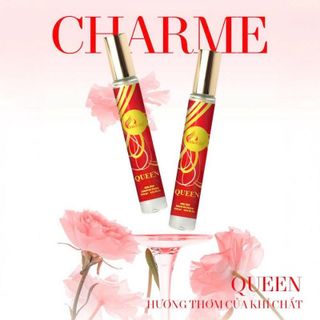 Set 2 chai nước hoa Charme QUEEN cho nữ, mùi thơm quyến rũ gợi cảm. Lưu hương từ 8-12 tiếng