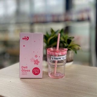 Cốc Thuỷ Tinh Trơn Hoa Hồng Y5869 / 430ml ( THÙNG 36C)