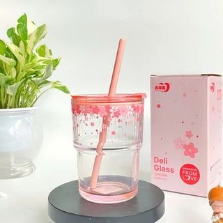Cốc Thuỷ Tinh Trơn Hoa Hồng Y5869 / 430ml ( THÙNG 36C)