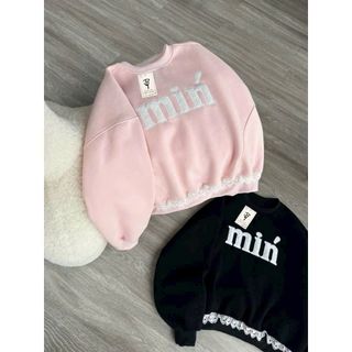 Áo Sweter Thêu Nổi Min' Phối Ren