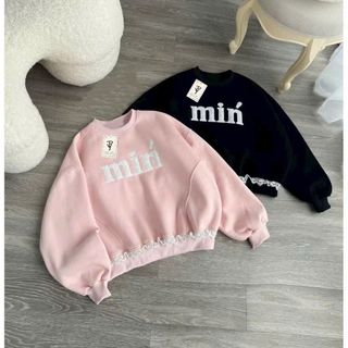 Áo Sweter Thêu Nổi Min' Phối Ren