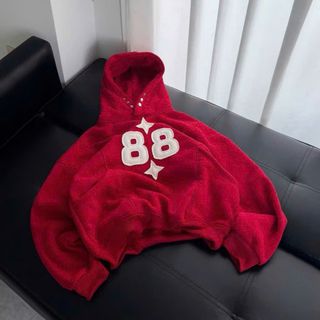 Áo Hoodie Chất Nỉ Xuất Khẩu Mềm Mịn Có Logo Thêu Nổi 88
