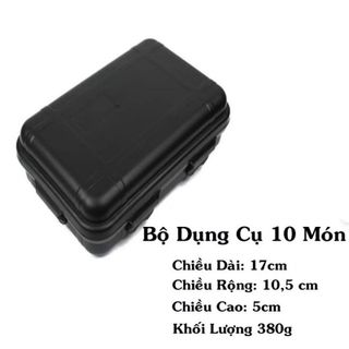 Bộ dụng cụ sinh tồn khẩn cấp đa năng (10 món)