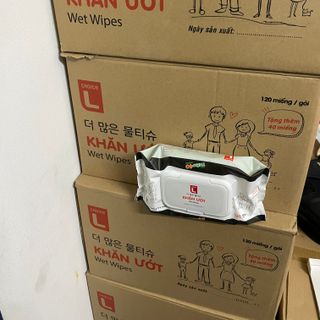 Khăn giấy ướt Hàn Quốc 120 tờ