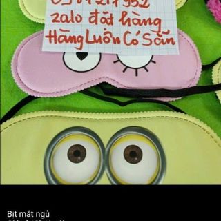 Bịt mắt ngủ nhiều mẫu nha