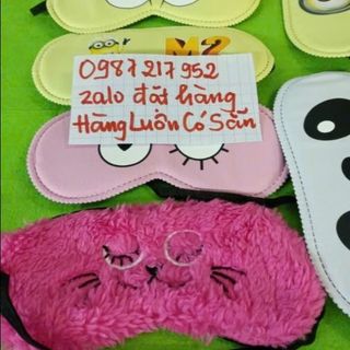 Bịt mắt ngủ nhiều mẫu nha