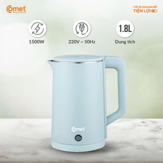 ẤM SIÊU TỐC 1,8L COMET CM8226