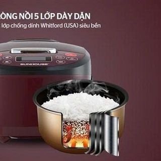 NỒI CƠM ĐIỆN TỬ 1.8L SUNHOUSE SHD8909