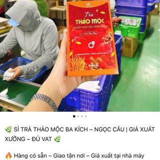 Trà Ba Kích Đông Trùng