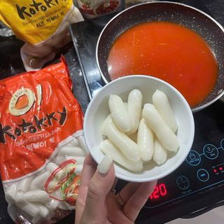 Bánh gạo tokbokki truyền thống