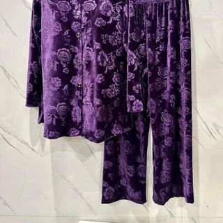 Bộ nhung hàng loại 1 chất dầy dặn cho bà và mẹ