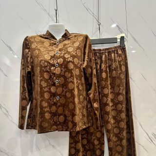 Bộ nhung hàng loại 1 chất dầy dặn cho bà và mẹ