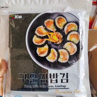 Rong biển cuộn kimbap 100 lá KW