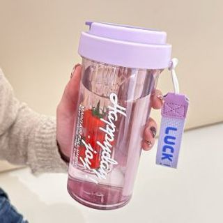 Bình nhựa happy day quai xách 600ml (THÙNG 100C)