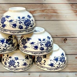 BỘ 10 CHÉN SỨ HOẠ TIẾT 4D CÓ HỘP