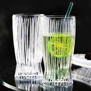 BỘ 6 LY THỦY TINH SỌC 360ML DSKB162- 2C